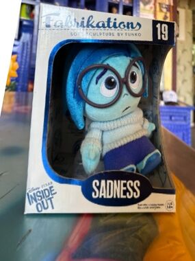 Vintage Funko Fabrikations Sadness Plush Brand New Old Stock -